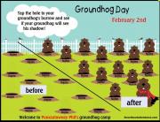 Smartboard Groundhog Animated Attendance